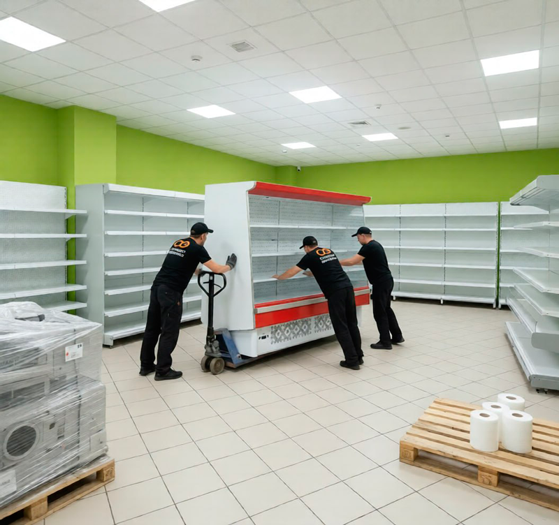 Переезд магазина в Полярном